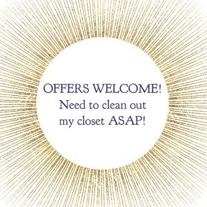 Will accept reasonable offers!!!